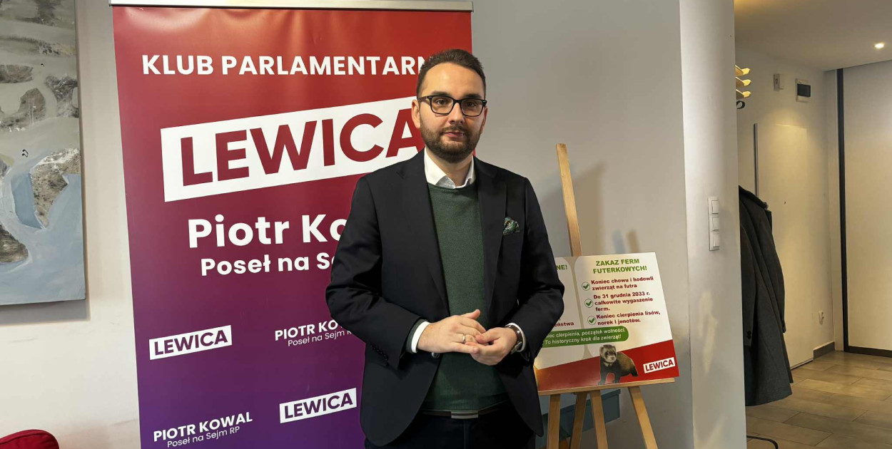 Poseł Piotr Kowal. Fot: Weronika Polichnowska