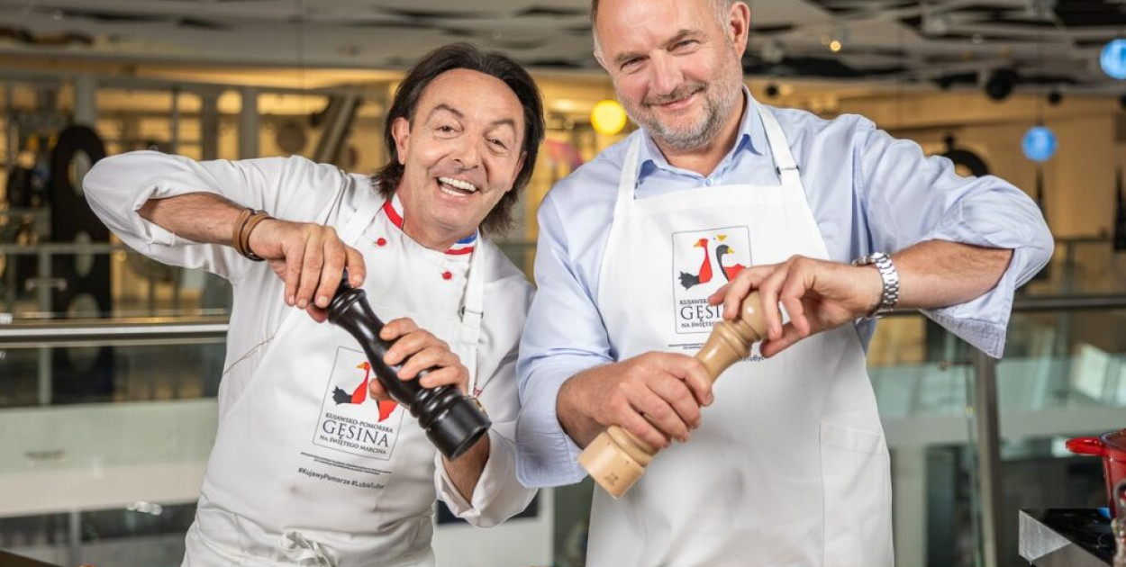 Gotowanie z Michelem Moranem, fot. Szymon Zdziebło/tarantoga.pl dla UMWKP