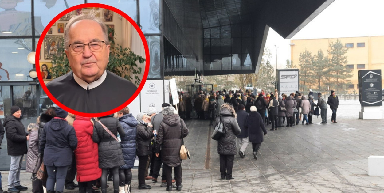 Fot. w tle: Weronika Polichnowska / Screen nagrania TV Trwam 