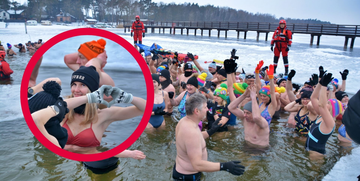 Wchodzili do lodowatej wody bez wahania. Wszystko dla WOŚP [FOTO]