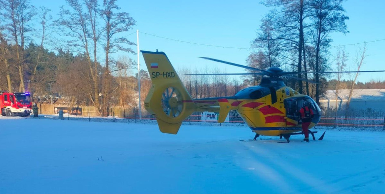 Region | 10-latek wjechał motocyklem w dwie osoby. Lądowały śmigłowce LPR