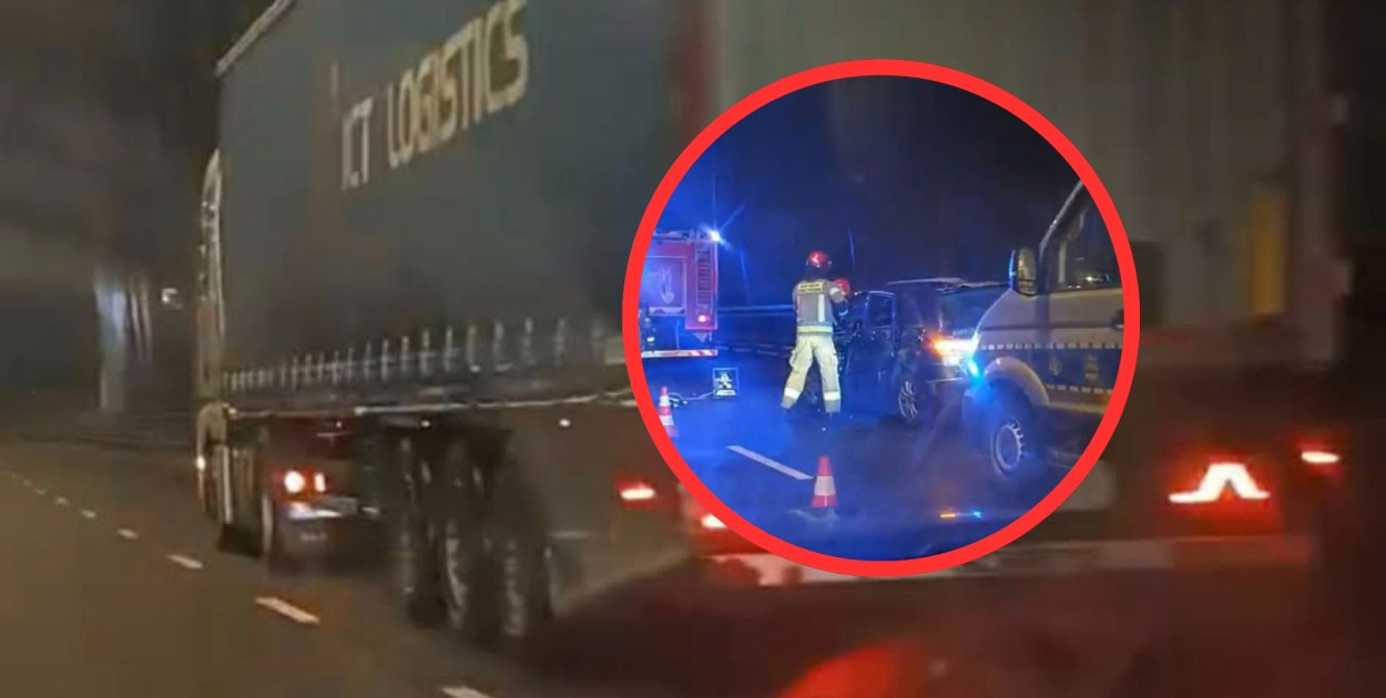 Wypadek o świcie na moście Zawackiej. Policja wskazała sprawcę