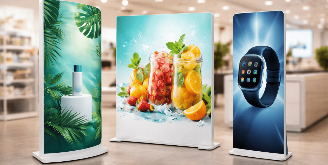 Jak standy reklamowe wpływają na widoczność marki i decyzje zakupowe odbiorców?