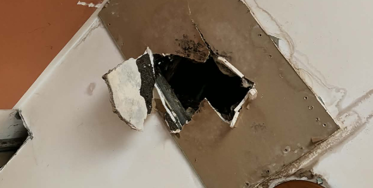 Strop runął, jest odpowiedź urzędników. ZGM wskazuje winnego