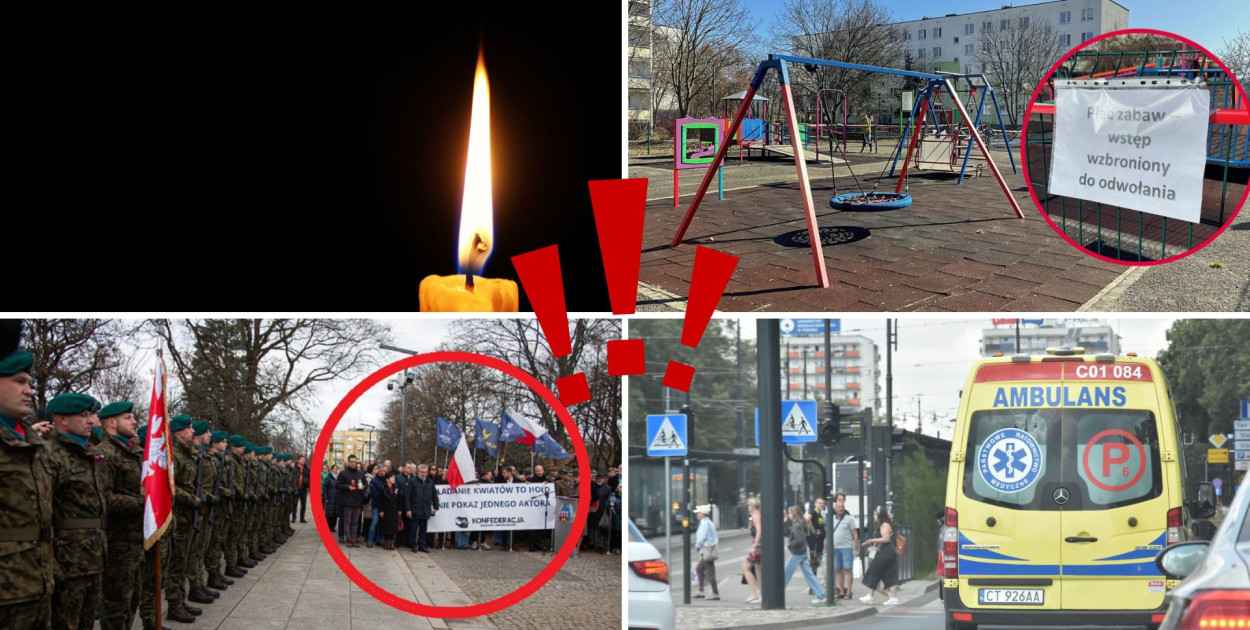 Dramat na placu zabaw, tragedie w zakładach pracy. Tym żył Toruń