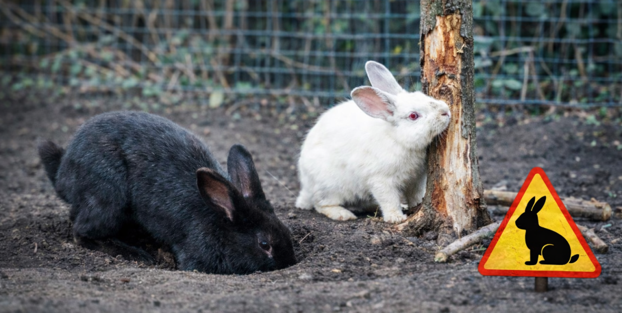 Niespodziewany problem w Toruniu. Chodzi o… dzikie króliki
