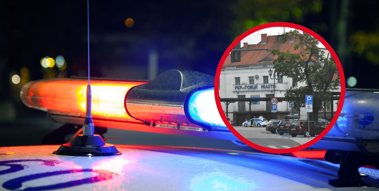 Zniszczył wyposażenie dworca w Toruniu. 25-latek zatrzymany przez policję