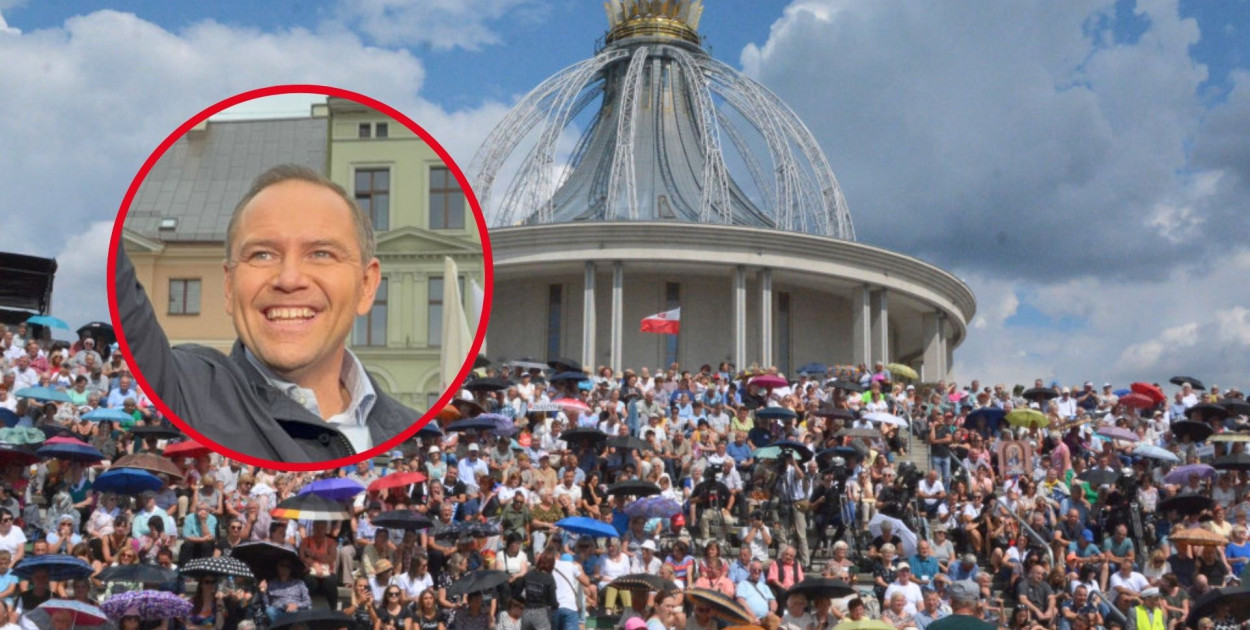 Głośna wizyta w Toruniu. Prezydent Nawrocki pojawił się w „Sanktuarium Rydzyka”