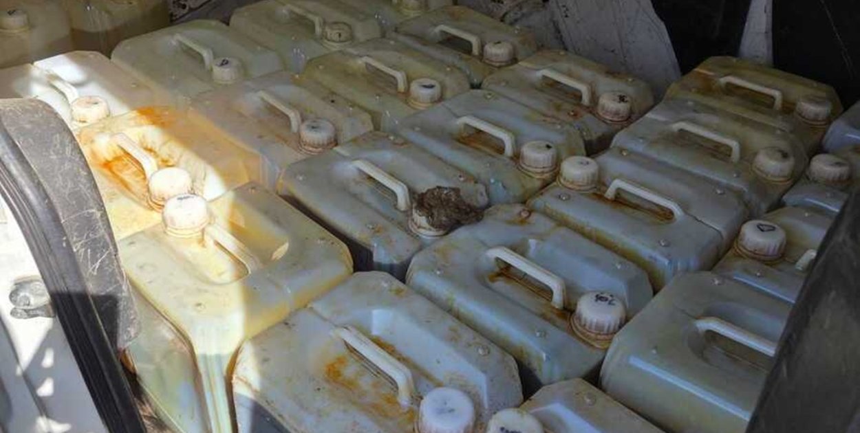 480 litrów podejrzanej cieczy w Toruniu! Nerwowy manewr zdradził wszystko