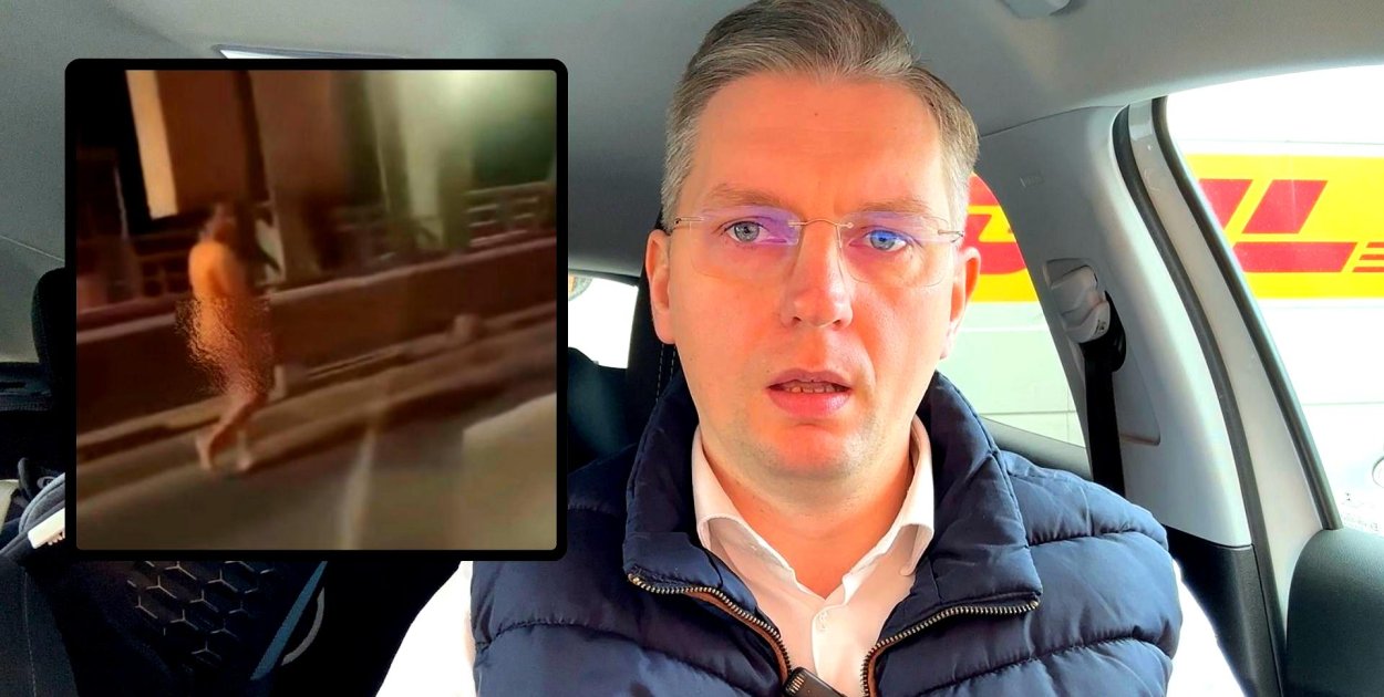 Burza nie tylko w sieci. Radny PiS-u reaguje w sprawie nagiego Zimbabwczyka