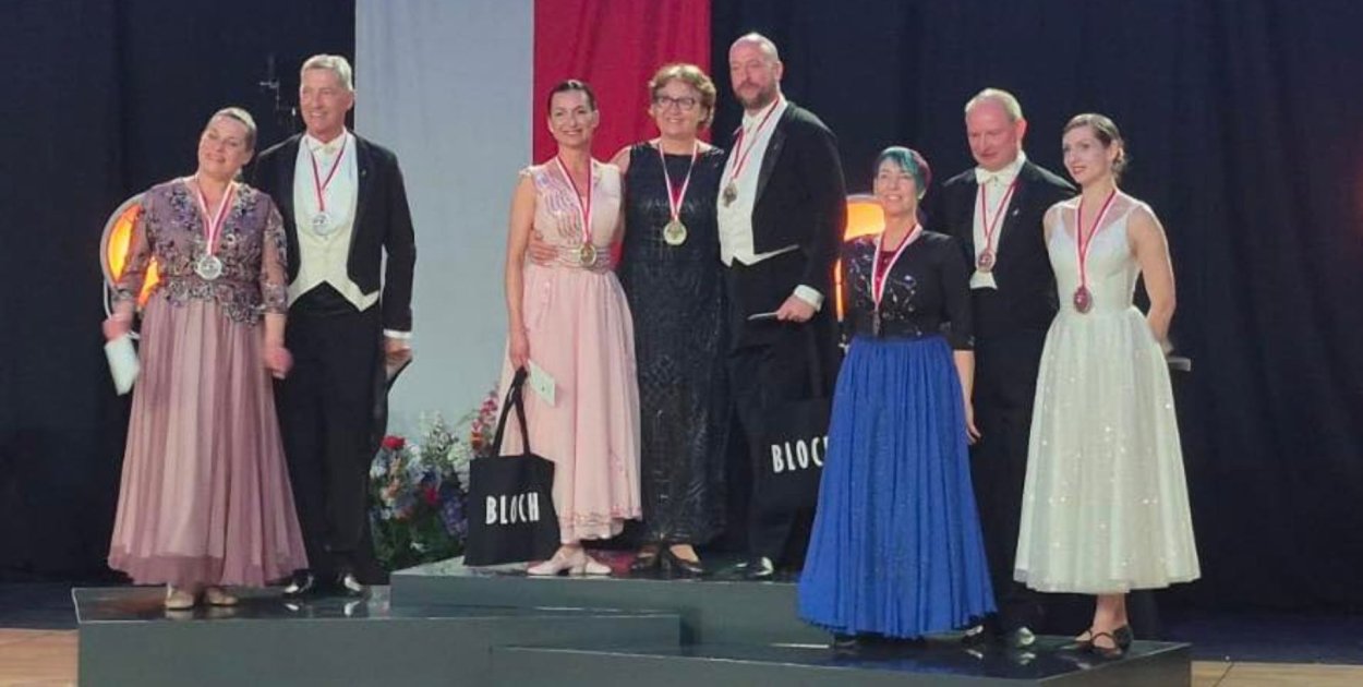 Zdominowali parkiet. Para z Torunia mistrzami Polski