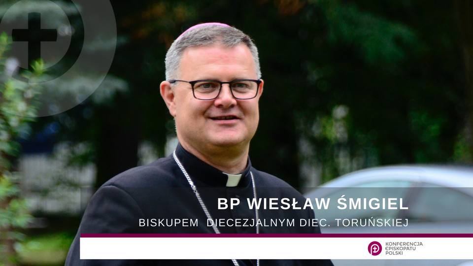 Ks. bp Wiesław Śmigiel, nowy biskup toruński, fot. episkopat.pl