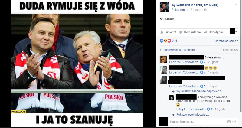 fot. Sylwester z Andrzejem Dudą/facebook